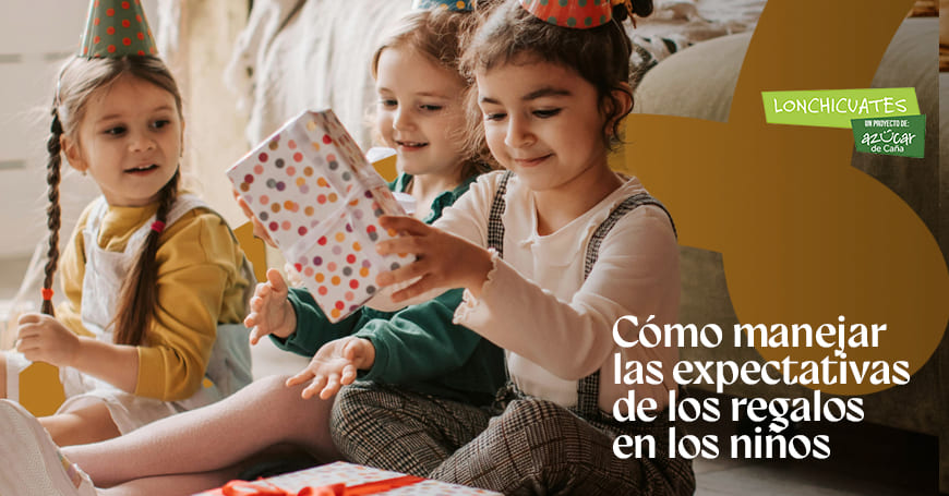 Imagen de portada Lonchicuates - Cómo manejar las expectativas de regalos en los niños durante esta temporada