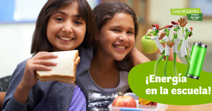 La alimentación forma parte del día escolar