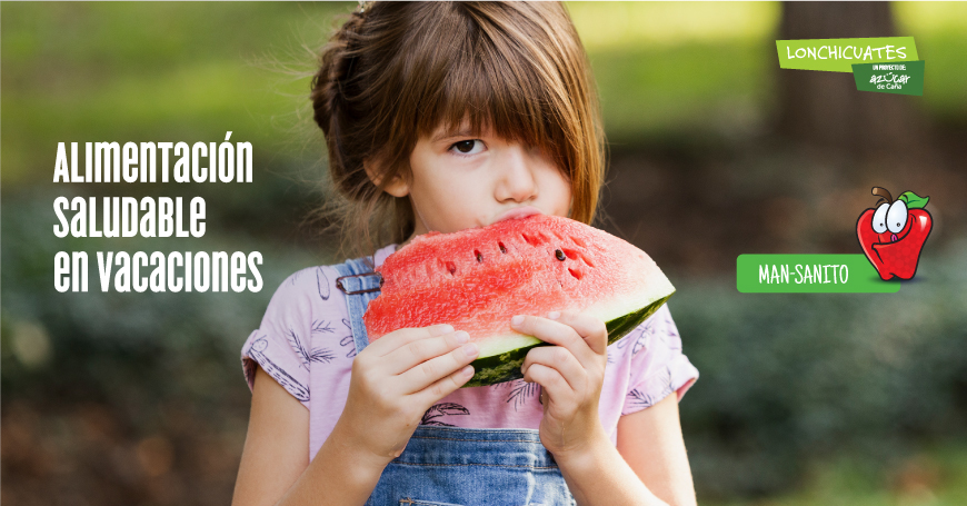 Alimentación saludable en vacaciones de verano