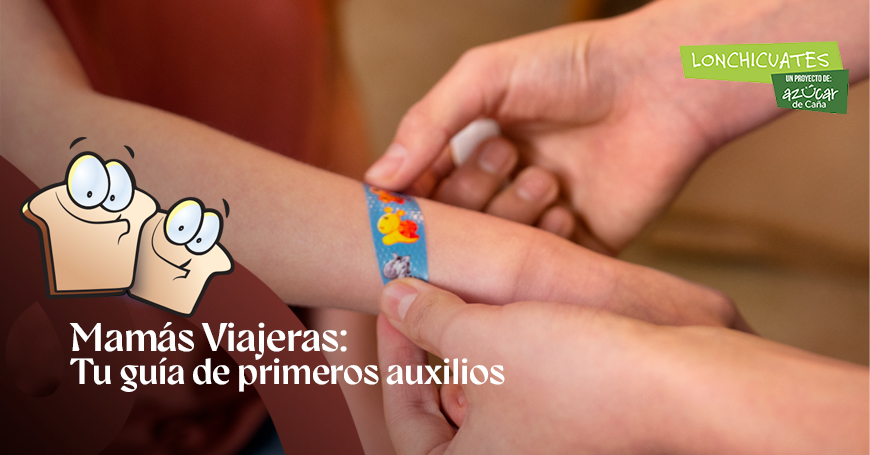 Maleta segura, mamá tranquila: Guía de primeros auxilios para viajar con peques