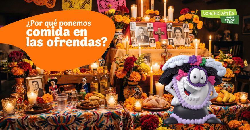 ¿Por qué ponemos comida en el altar? El  origen de esta tradición