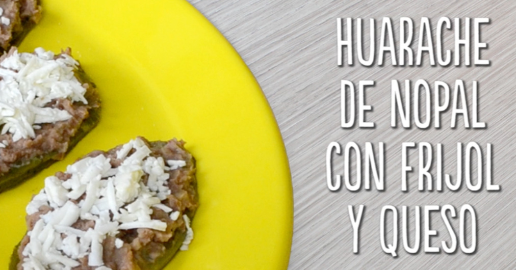 Imagen lonchicuates post - Huaraches de Nopal con Frijoles y Queso...