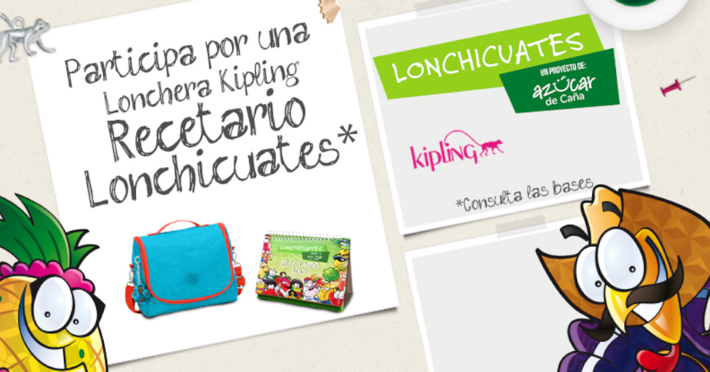 Lonchicuates imagen post - Back to School con Lonchicuates y Kiplin...