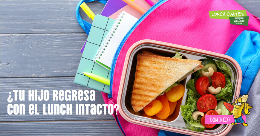 ¿Tu hijo regresa con el lunch intacto? Te contamos cómo solucionarlo