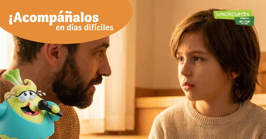 Cómo hablar con los niños después de  un día difícil