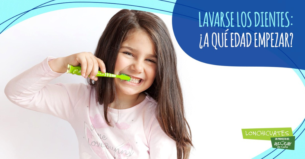 Imagen de portada Lonchicuates - ¿A qué edad empezar a lavarse los dientes?