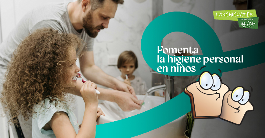 Imagen de portada Lonchicuates - Guía para fomentar la higiene personal en niños