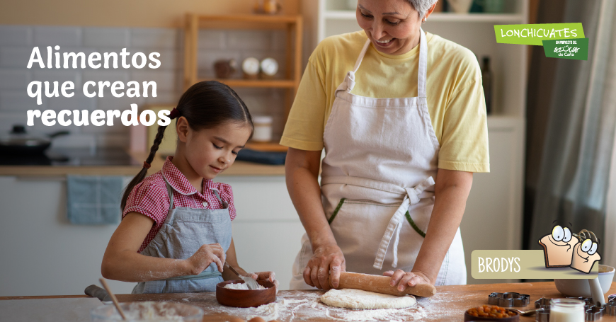 El papel de la comida en los recuerdos  familiares
