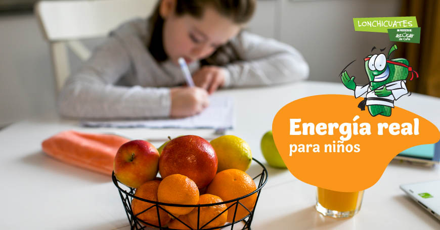 Energía real para niños: cómo combinar alimentos para evitar picos y bajones