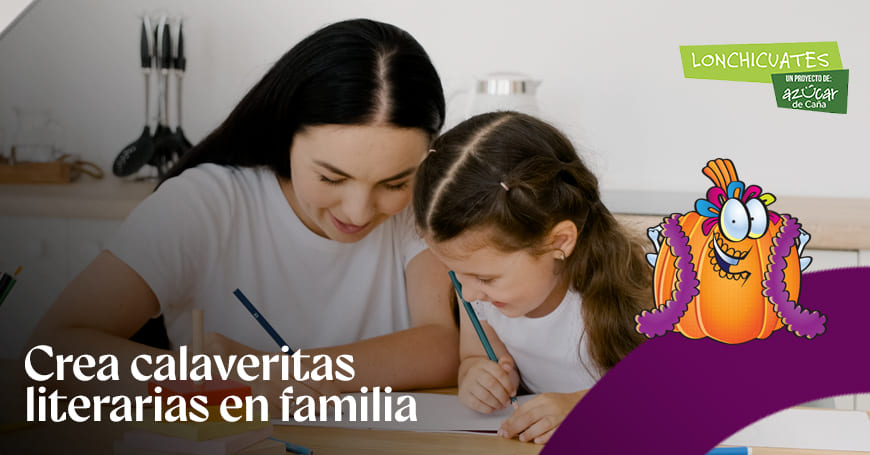 Imagen de portada Lonchicuates - Crea calaveritas literarias en familia: ¡Diviértete celebrando el día de muertos!