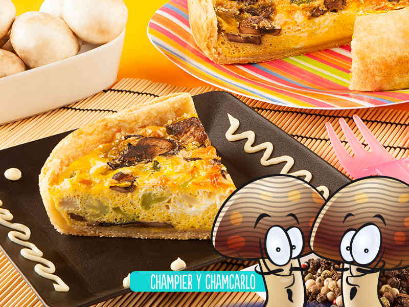 Imagen receta de lonchicuates - lonchicuates Quiche Mexicano