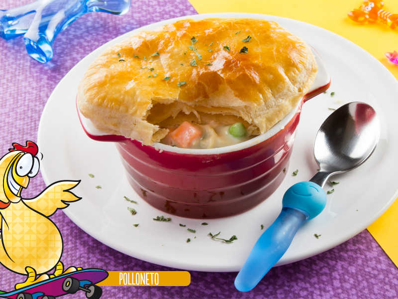 Foto de receta lonchicuates - Pastel de pollo