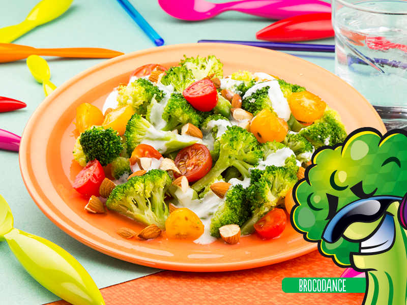 Imagen lonchicuates receta - Ensalada de brócoli...