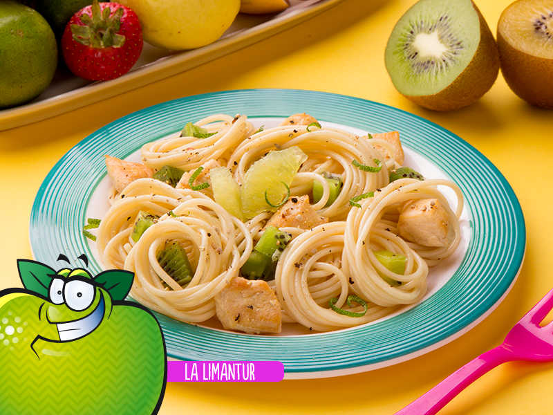 Imagen lonchicuates receta - Espagueti al limón...