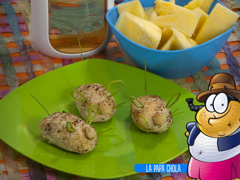 Imagen receta de lonchicuates - lonchicuates Croquetas de papa y pollo