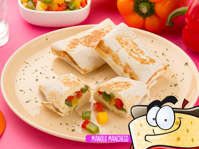 Imagen lonchicuates receta - Burrito de queso...