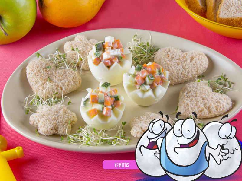 Imagen receta de lonchicuates - lonchicuates Huevos Rellenos