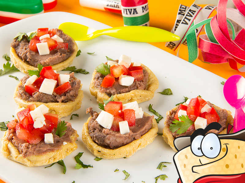 Imagen lonchicuates receta - Mini sopes...